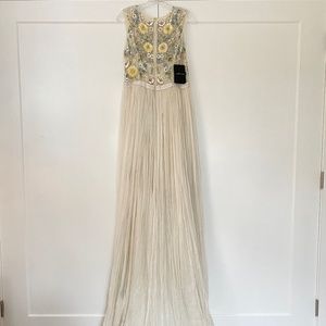 BHLDN Needle & Thread Paulette ivory dress